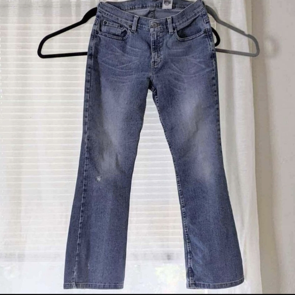Levis 515 Denim Flared Leg 6S ~ 28"x28" | Great Boot cut Jean | Slim Fit Flare L - Picture 3 of 7